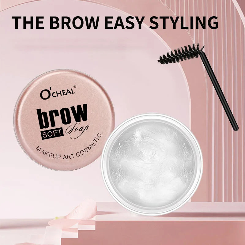 Soft Eyebrow Gel Waterproof Sweat Resistant Easily Creates Natural Qme