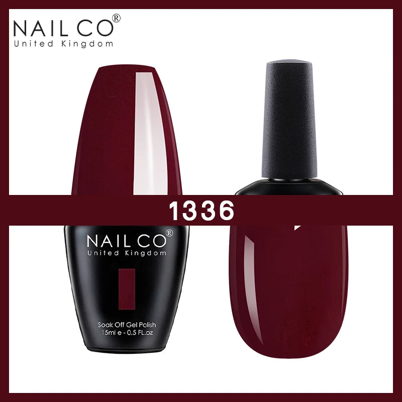 NAILCO Nude Nails Gel Nail Polish UV LED Semi-permant Varnish Hybrid