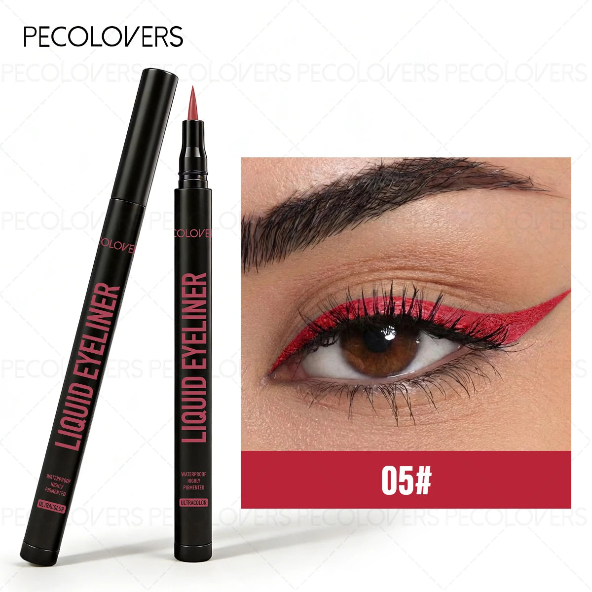 Liquid Eyeliner Pen Rendering Not Easy Smudge Waterproof Suitable Qme 05