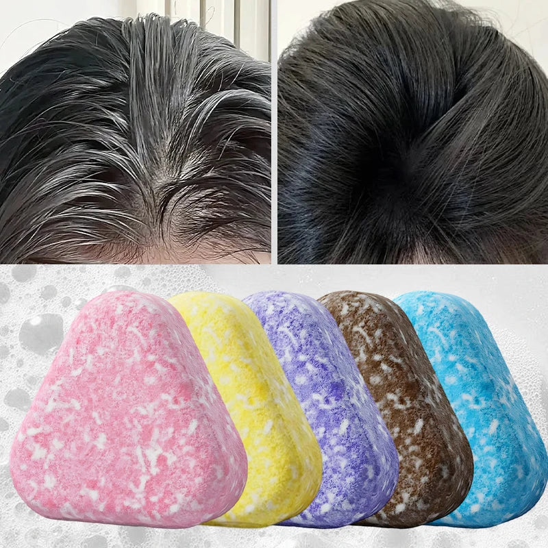 2-in-1 Fragrance Soap Shampoo Body Wash Bar Natural Mild Cleansing Qme