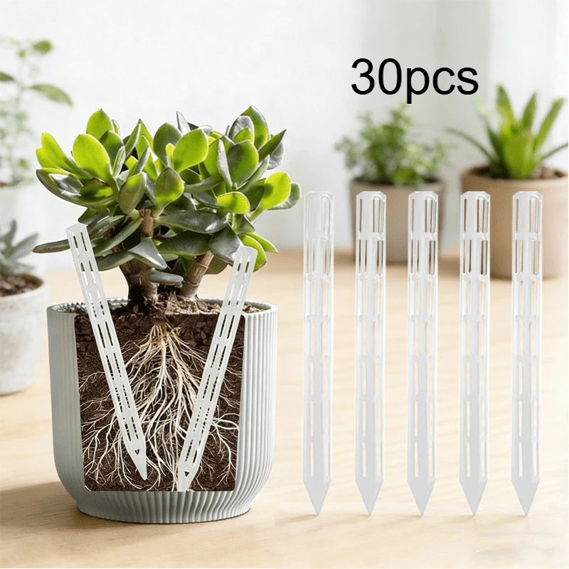 Plant Aeration Tubes for Pots - Root Rot Prevention,Prevent Overwatering for Healthy Roots. Plant Accessories, Suitable for Pots Qme 30pcs