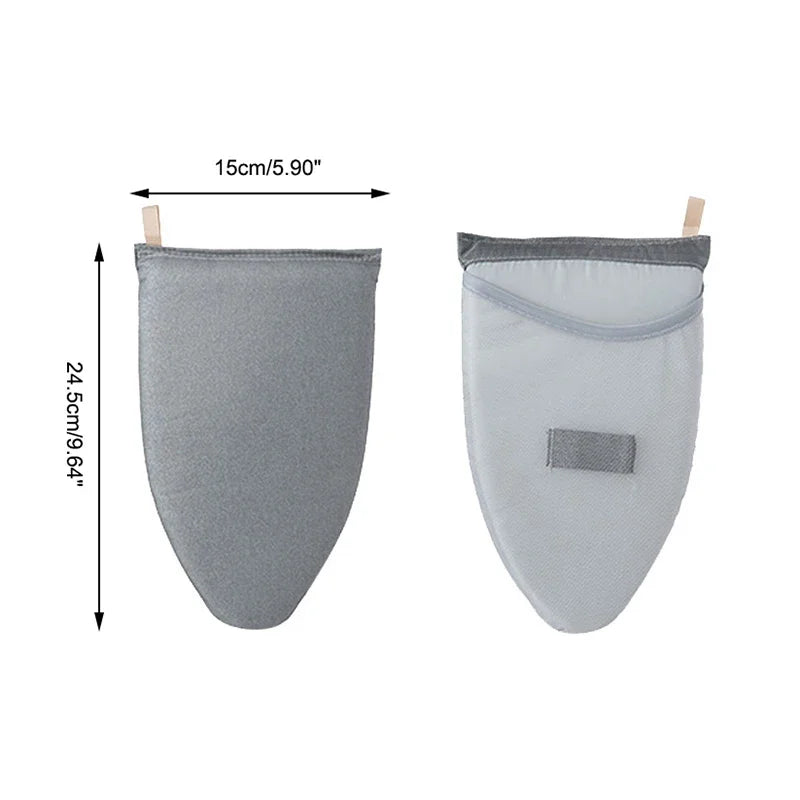Garment Steamer Ironing Glove Anti Steam Mitt Finger Loop Heat Qme