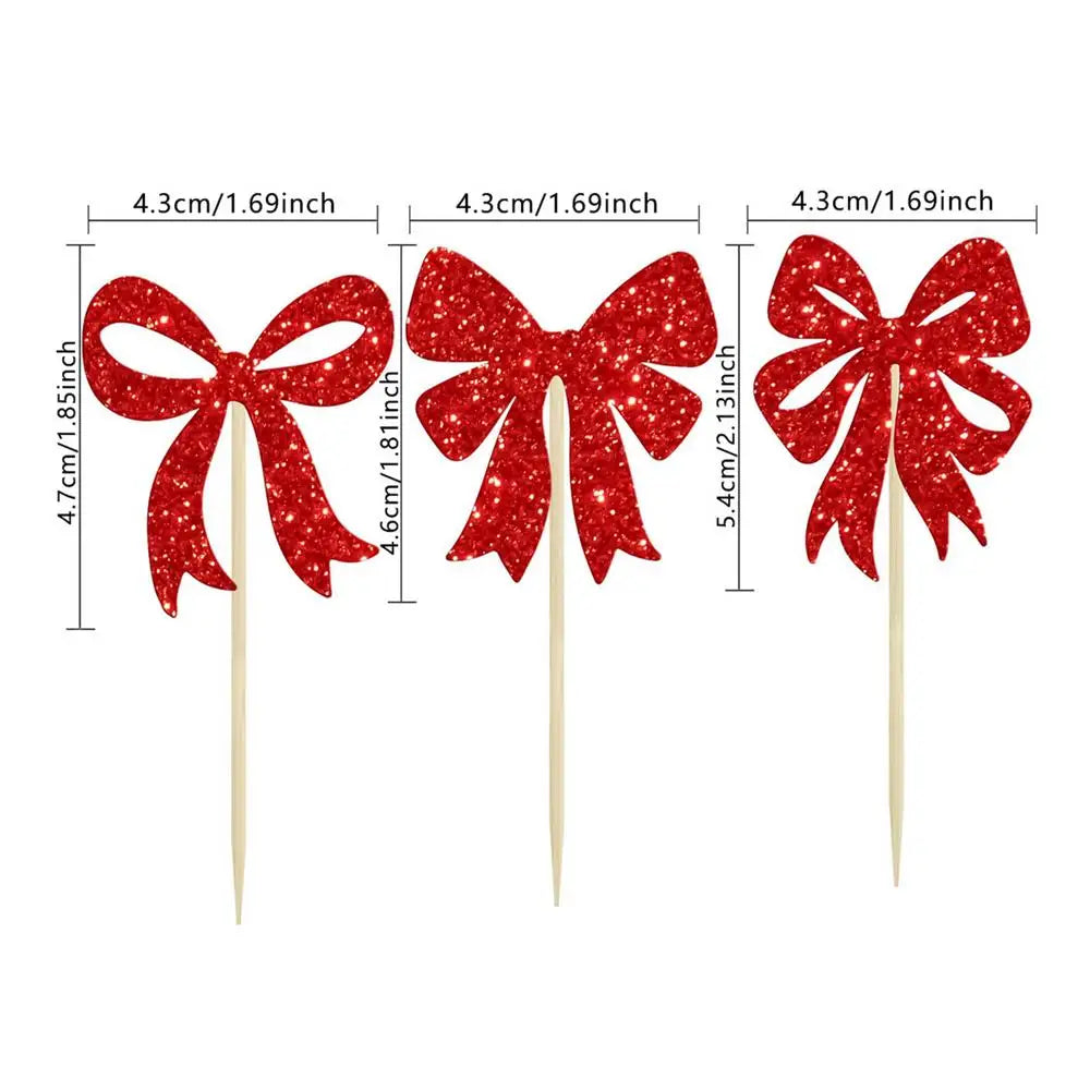 Cup Cake Topper Classic 24 Christmas Cupcake Toppers Home Event Qme 24pcs China Mainland