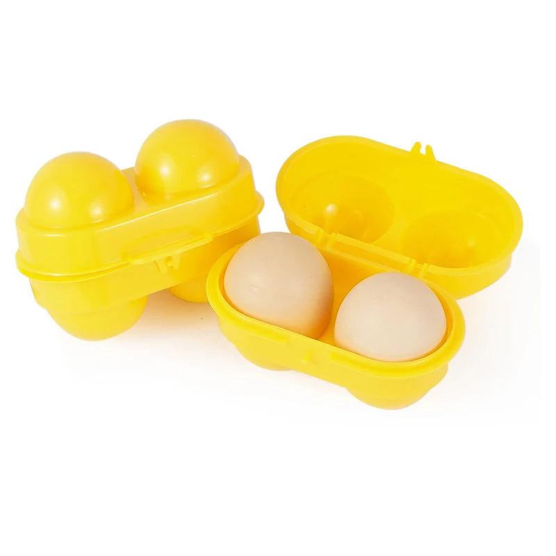 Kitchen Organizer Yellow 2-compartment Travel Accessories Household Qme