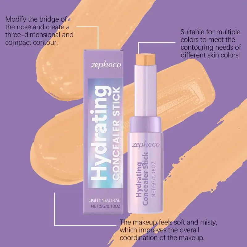 Natural Concealer Scarring Waterproof Sweat Resistant Face Makeup Qme
