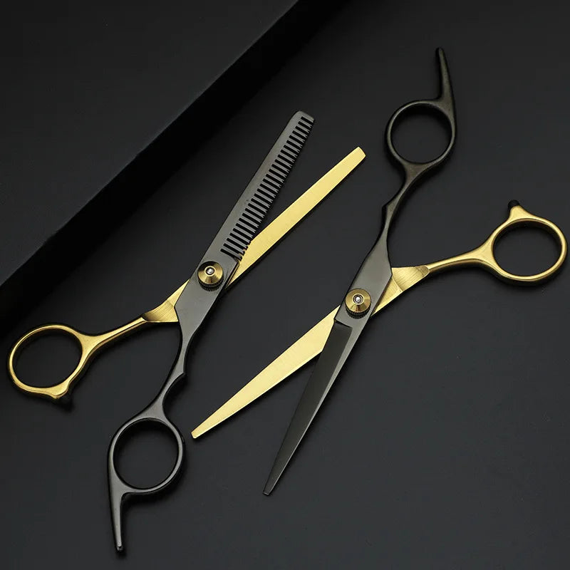 Professional Hair Cutting Scissors Home Barber Salon Thinning Shears Qme