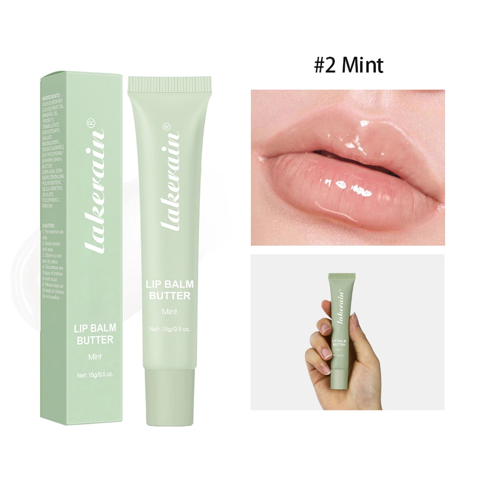 Colorful Cover Summer Butter Lip Balm Moisturizer Hydrating Oil Qme 02 Mint 15g