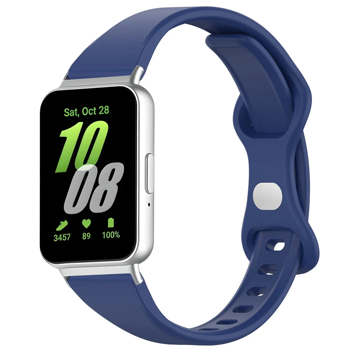 Strap for Galaxy Fit 3 Watch Strap Samsung Girls Adapter Woman Accessories Strap Band Bracelet Silicone Women Bracelet Qme U for Galaxy Fit 3