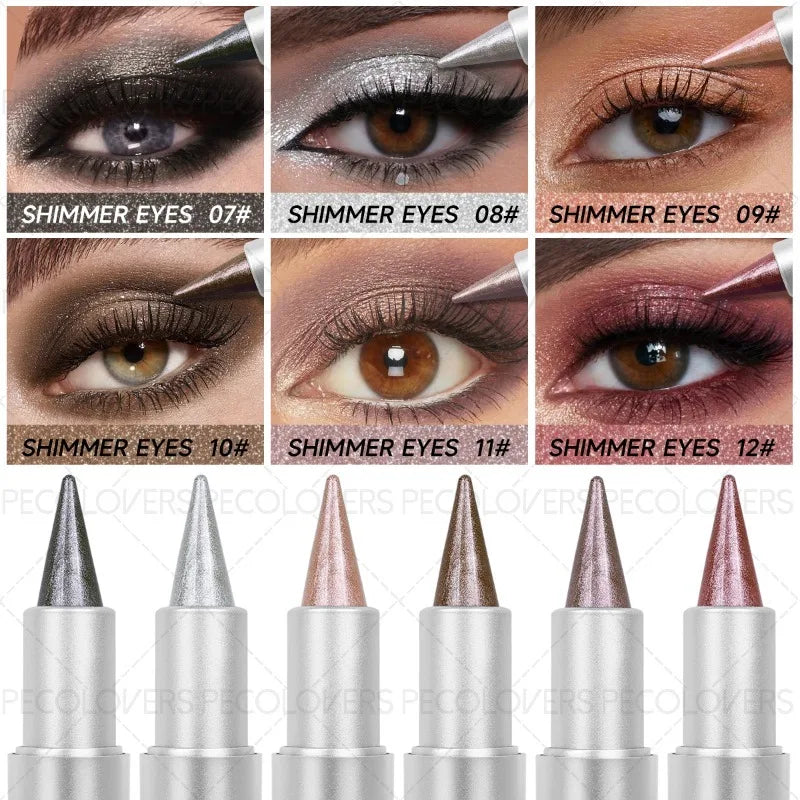 Pointed Eyeshadow Waterproof Sweatproof Rendering Suitable Festival Qme