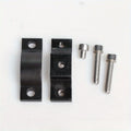 Bicycle and motorcycle headlight reflector fixing clamp handle fixing clamp bracket snap ring M6 screw headlight fixing tool Qme 1set