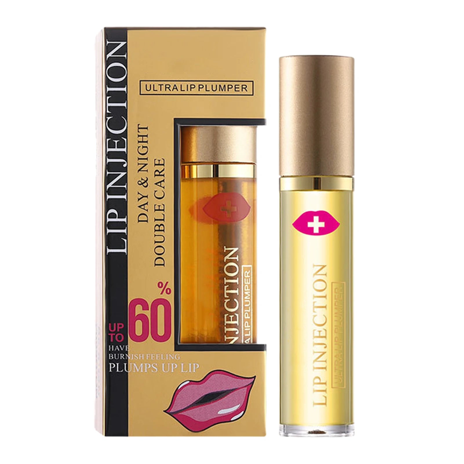 Natural Lip Plumper Daytime Night Use Ginger Mint Extracts Vitamin E Qme 01 CN