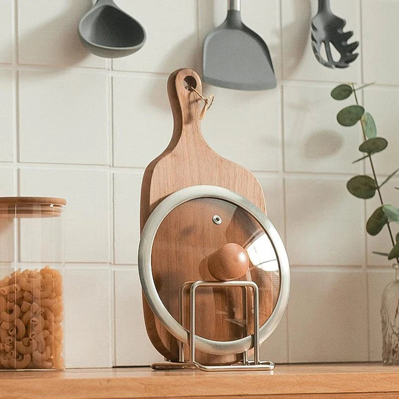 Cutting Board Holder Stainless Steel Cutting Board Rack Kitchen Organizer For Chopping Board Kitchen Storage Organization Rack. Qme