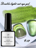 1 Double-sided Aurora Cat-eye Gel Polish DIY Nail Art Charm Suitable Qme 02
