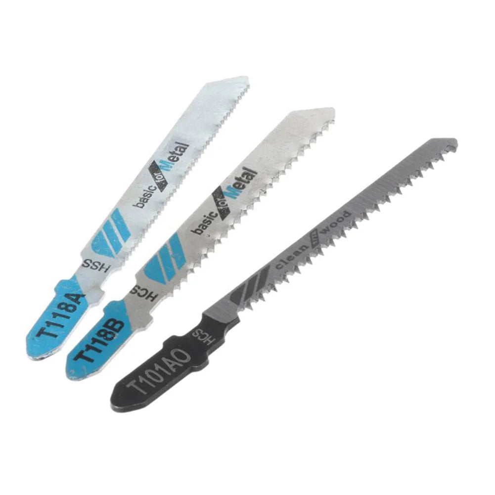 10pcs Multi-Purpose Electric Saw For Blades Jigsaw For Blades High Carbon Steel For Woodworking Metal Plastic Machines Qme