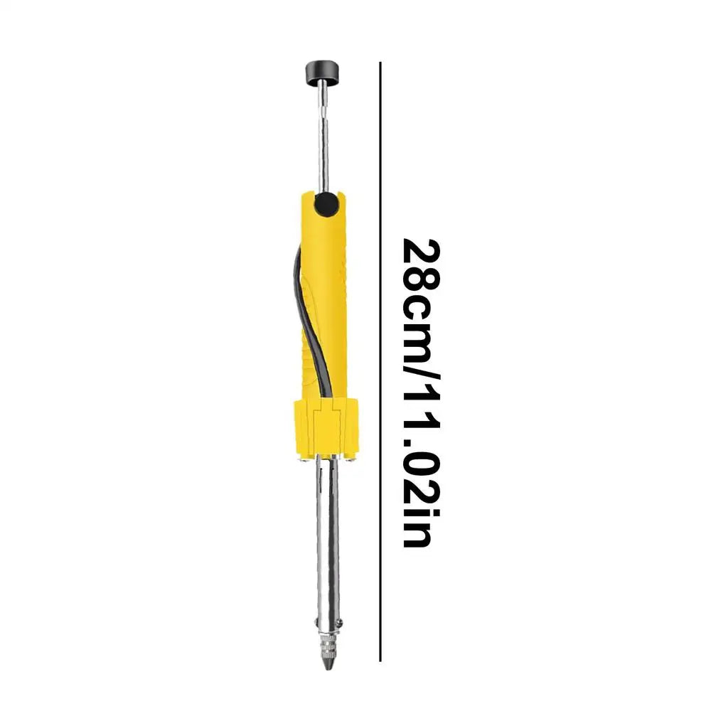 Desoldering Iron Solder Sucker Tool Double-use Portable Electric Qme YELLOW China Mainland