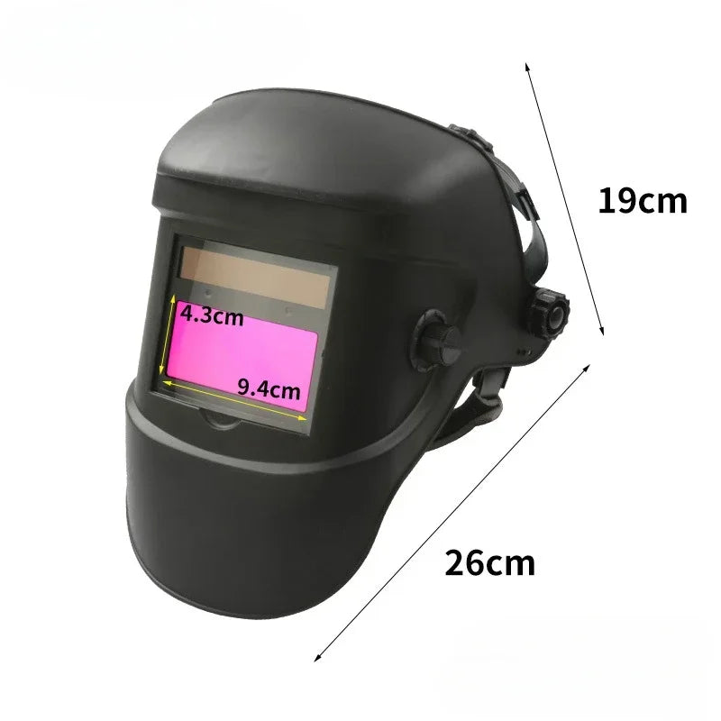 Fresh and Breathable Electric Welding Protective Mask, Welder Tools, Welding Glasses Qme