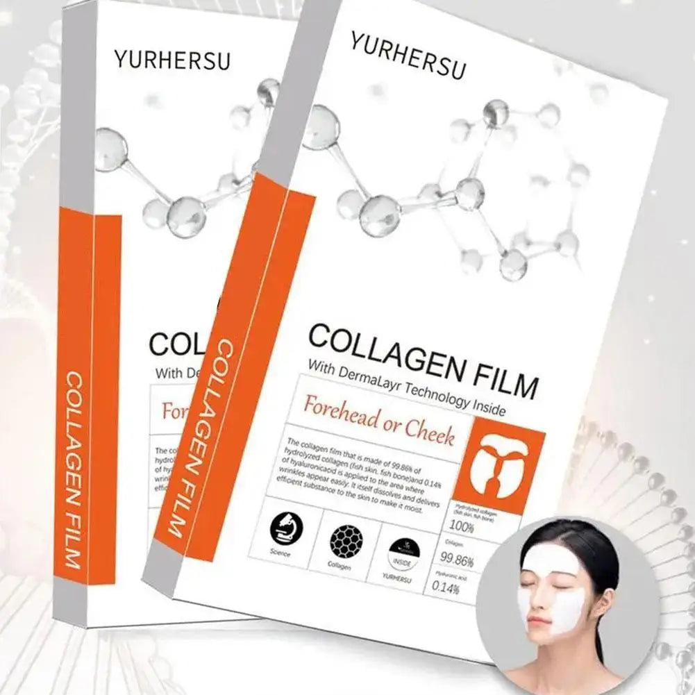1 Set Collagen Film Water Soluble 2024 Moisturizing Paste Essence Dark Patch Circles Face Collagen Face Skin Care Qme