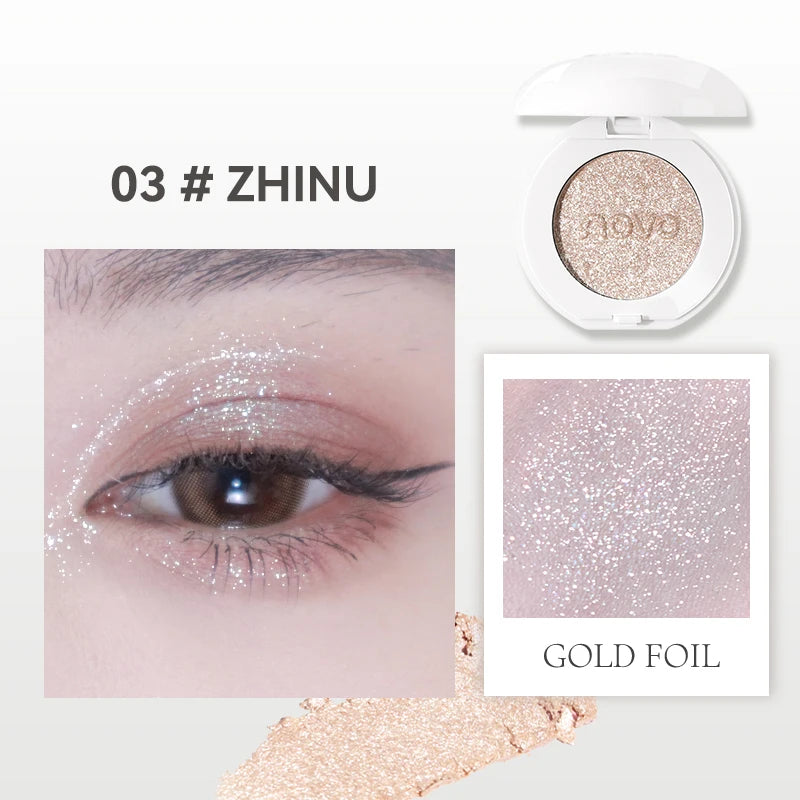 Single Glitter Eyeshadow Lightweight Matte Long Lasting Smudge Proof Qme 03