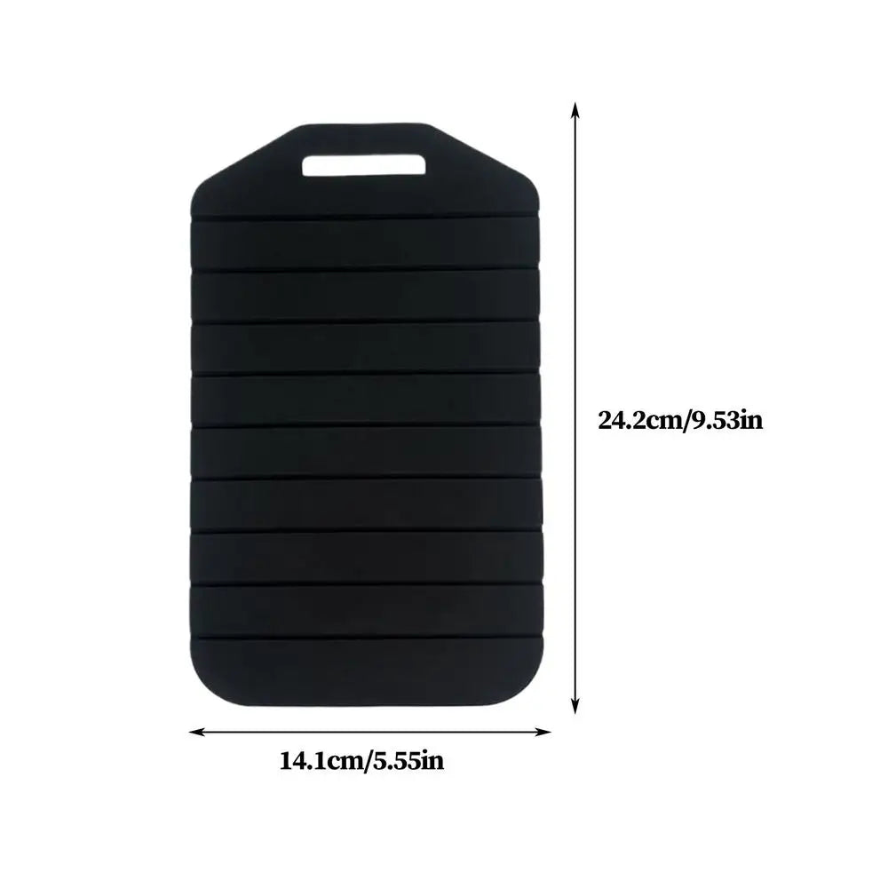 Cutting Board Silicone Foldable Flexible Portable Chopping Mat Qme China Mainland Black