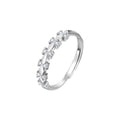 Y2K Shiny Star Cross Irregular Crystal Rings for Men Women Hiphop Zircon Cross Open Ring Punk Unisex Couple Rings Party Jewelry Qme 2 resizable