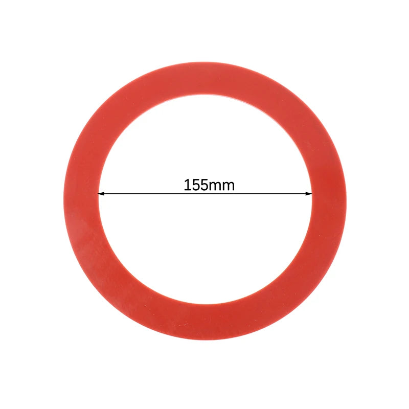 3/3.5/4/6 Inch Silicone Gaskets High Temperature Casting Gasket For Casting Machine DIY Accessory Qme 6inches