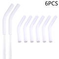 Soft Silicone Straw Covers Straws Tips Fit Wide Reusable Stainless Qme B