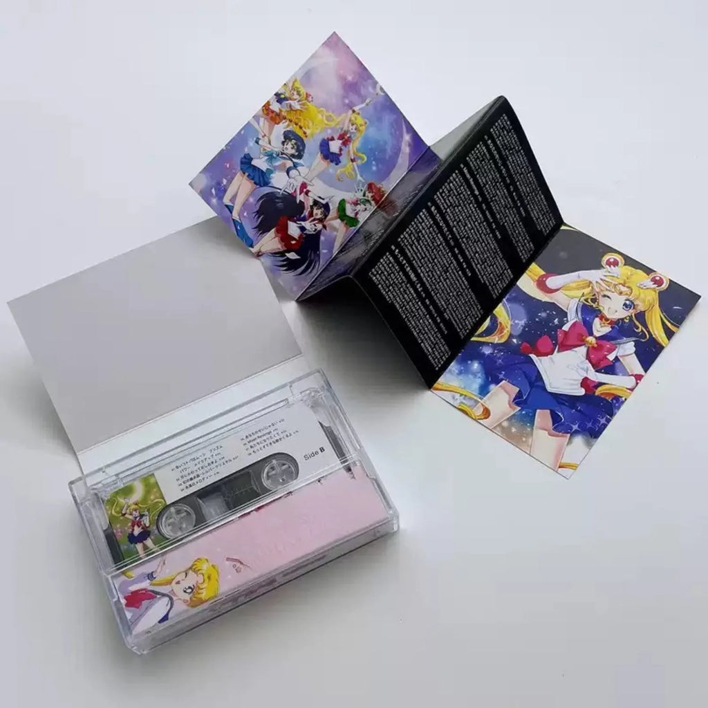 Classic Anime Soundtrack Cassette Tape, Retro Nostalgic Format, Childhood Theme Song Reissue, Ideal for Collectors Qme