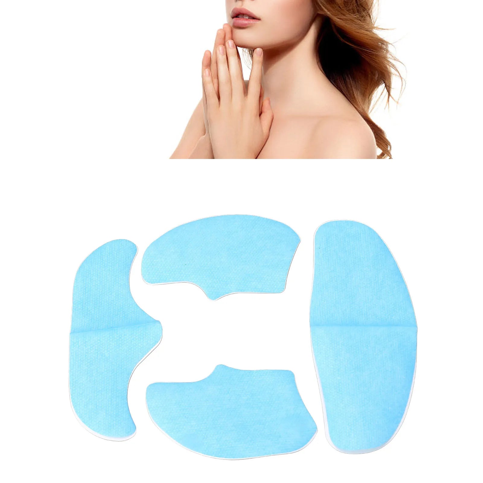 Melting Pure Collagen Films Moisturizing Soluble Collagen Film Penetration 10 Packs Improve Skin Texture for Aging Skin Qme