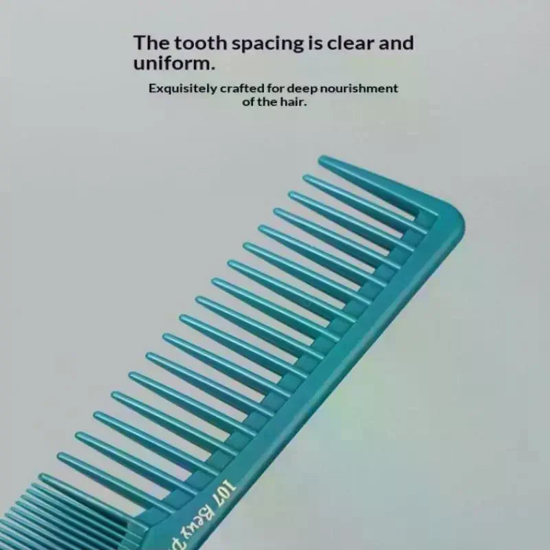 Professional Anti Static Flat Head Hair Cutting Comb Fine Tooth Qme