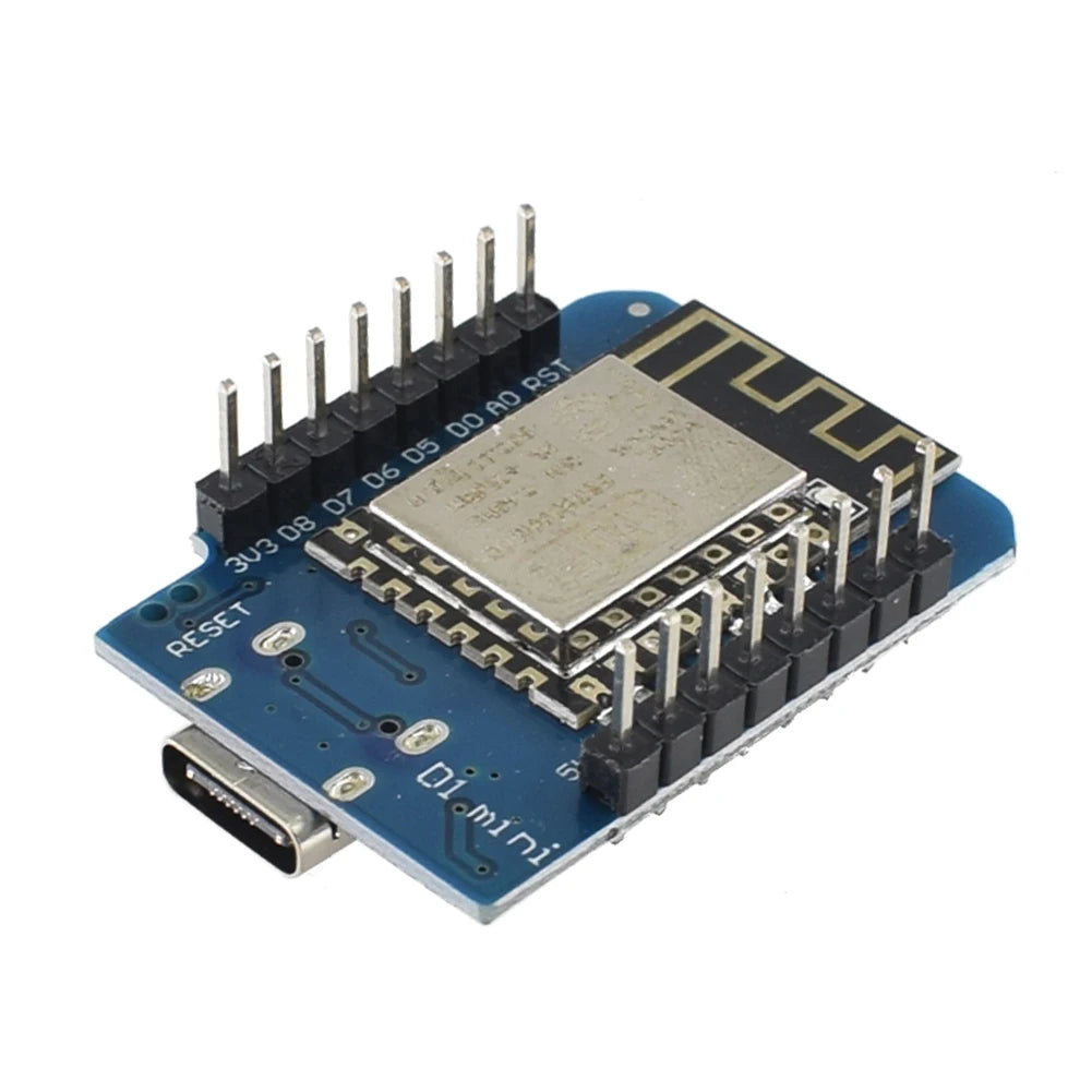 ESP8266 ESP-12F D1 Mini WIFI Development Board NodeMCU Lua D1 Mini WIFI Development Board NodeMCU Lua Module for Arduino Qme 1pc
