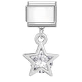 2026 Fashion Sliver Sunflowers Pendant Italian Charm Link Fit