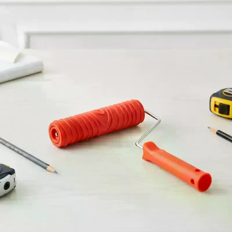 Paint Roller Embossed Rubber Drum Print Roller Paint Liquid Wallpaper Diatom Ooze Painting Tools DIY Furniture Wall Renovation Qme