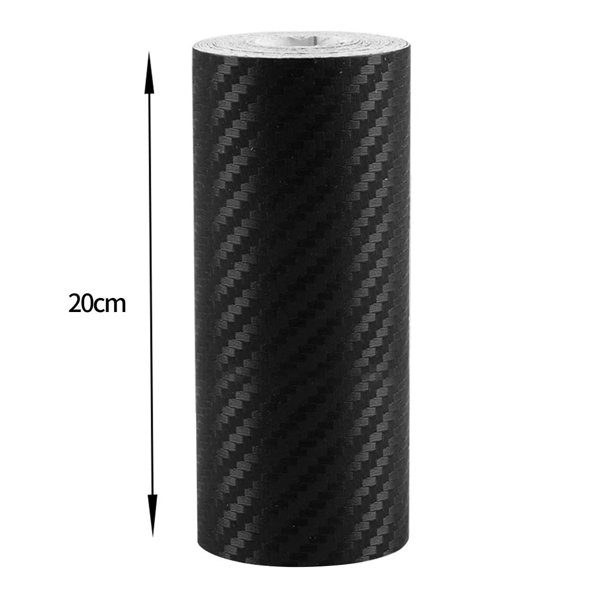 1-10M 3D Nano Carbon Fiber Stickers Car Door Edge Anti-Scratch Tape Black Side Mirror Protector Strip for Vehicle Protection Qme 20cm 10m