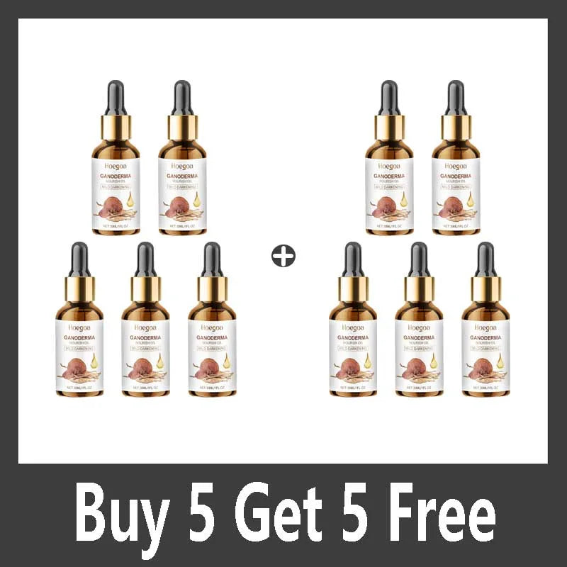 Natural antigen serum: Recover dark hair within 7 days and prevent 98% gray hair appearance - Plant extract Qme Buy 5 get 5 free