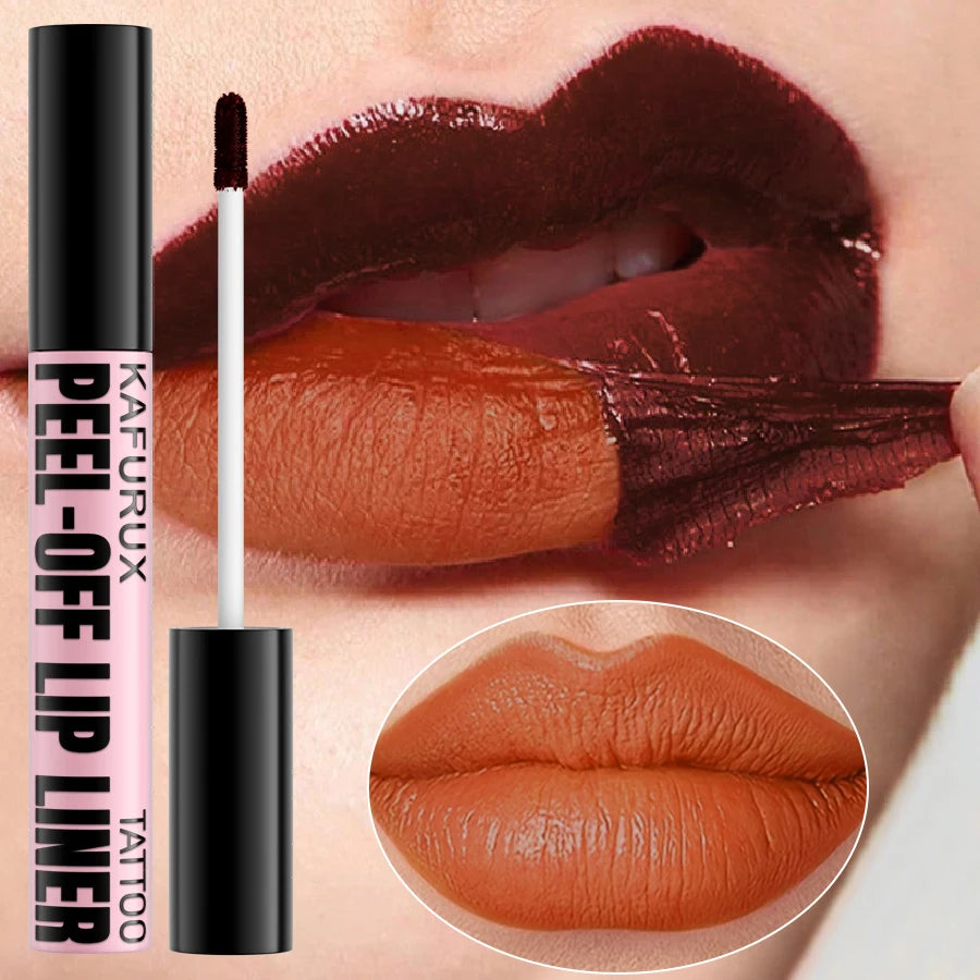 7 Colors Peel Off Lip Stain Reveal Long Lasting Waterproof Pink Tint Qme 206