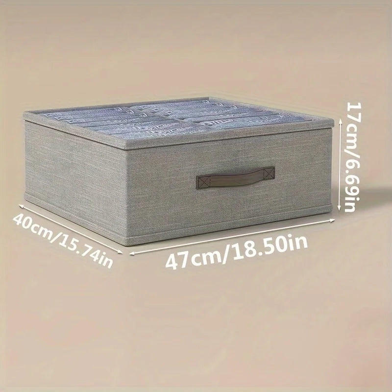 Clothes Pants Storage Compartment Basket Drawer Enlarged Double Row Qme