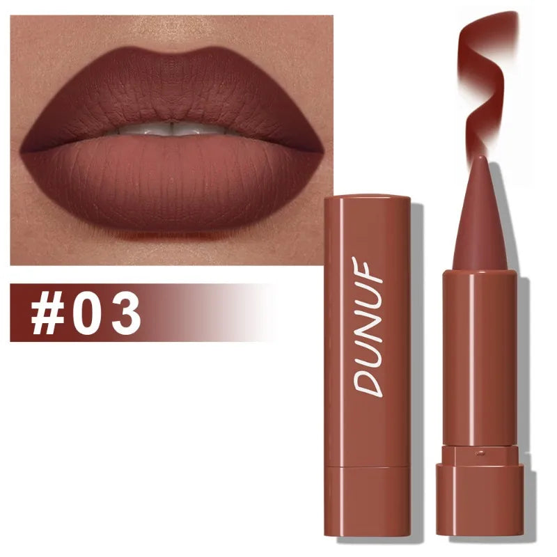 Lipline Lipstick Pen Long-lasting Multi-color Waterproof Rendering Qme 03