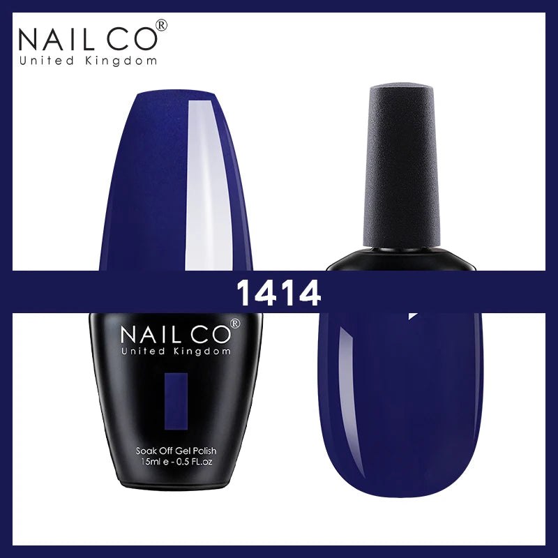 NAILCO Nude Nails Gel Nail Polish UV LED Semi-permant Varnish Hybrid