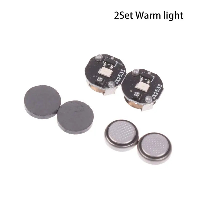 Mini Magnetic Switch LED Light Models DIY Dollhouse Lighting Toy Eyes Qme A1