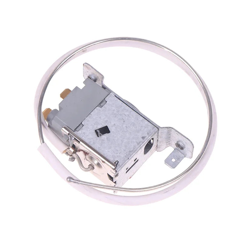 WP5B 2Pin Refrigerator Refrigeration Thermostat AC 250V 6A 50/60Hz Refrigerator Accessories 50cm Metal Cord Qme