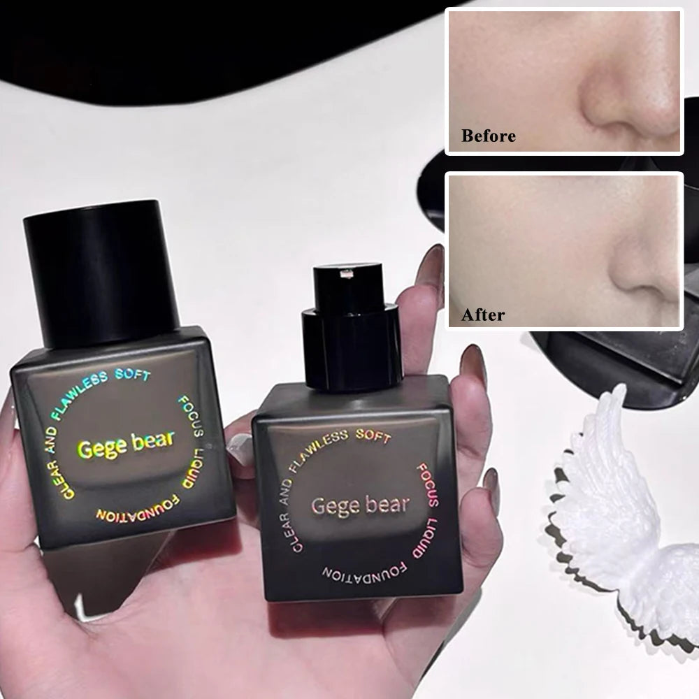 Gege Bear Clear Flawless Foundation Natural Hydrating Long-lasting Qme