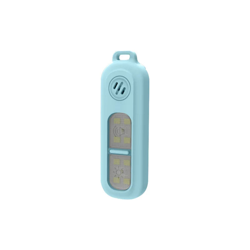 Outdoor night running three-color luminous light arm with personal alarm night riding and running anti-wolf safety warning light Qme Blue