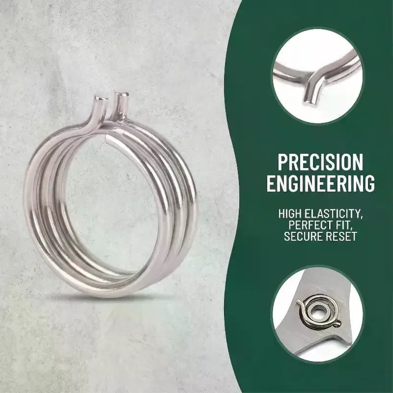 5/10Pcs Chicken Bone Scissors Accessories Spring Wire Diameter 1.8mm/2mm Stainless Steel Torsion Spring Qme 10pcs 15mm 1