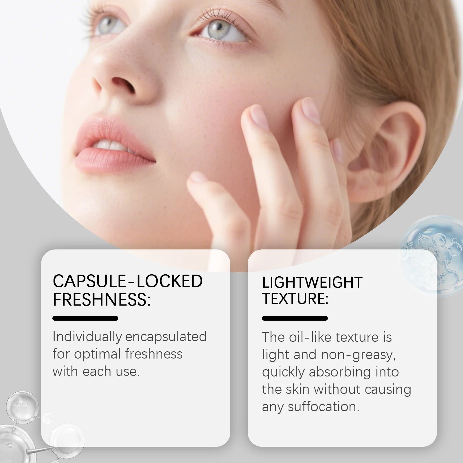 Retinol Capsule Essence Facial Deep Moisturizing Brightening Lift Reduce Pores Smooth Delicate Skin Restore Luster Care Skincare Qme