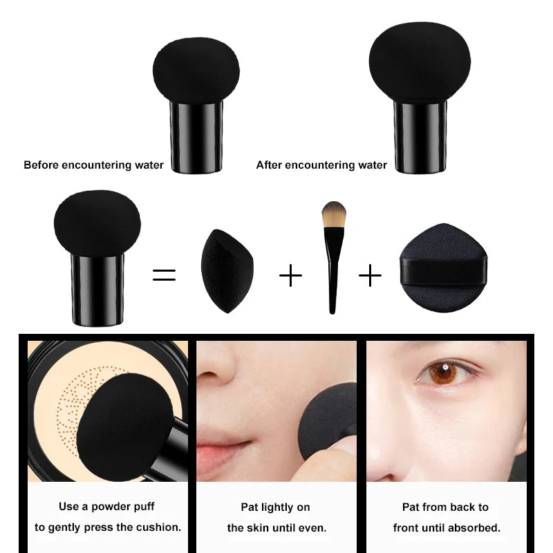 Snail Collagen Cc Cream Waterproof Long-lasting Mushroom Head Air Qme