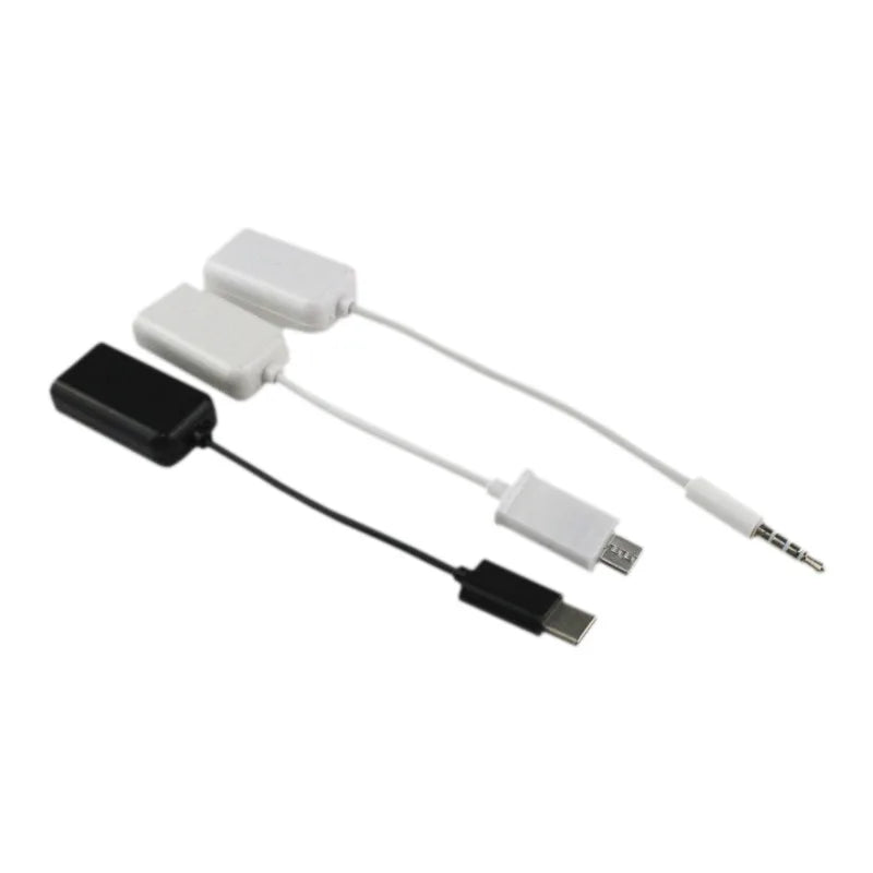 50pcs Adapter OTG Data Cable Micro Adapter Cable U Disk Conversion Cable USB Charging Cable V8 Extension Cable Qme
