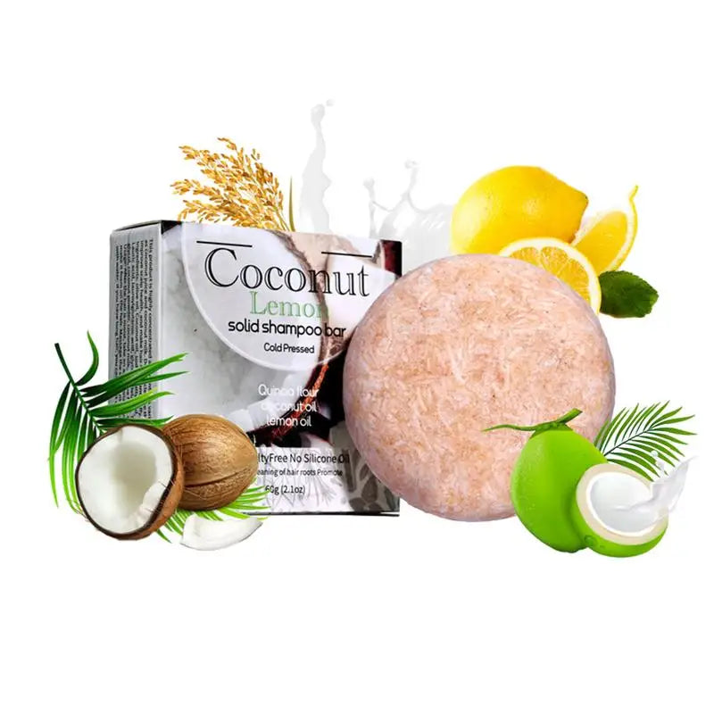 Ginger Shampoo Soap Anti-hair Loss Natural Organic Plant Extra Qme