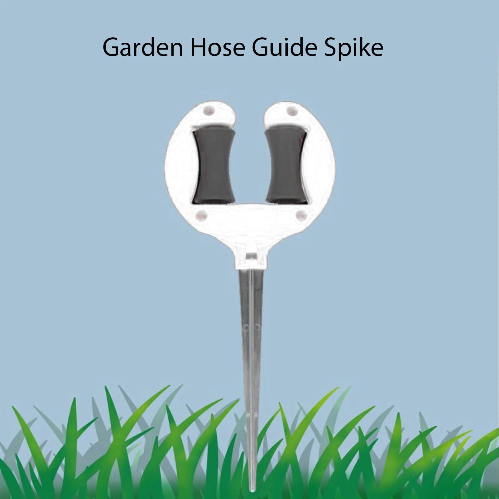 3Pcs Garden Hose Guide Spike with Roller Nail Top Water Pipe Positioning Holder Lawn Hose Protector for Garden Irrigation Qme