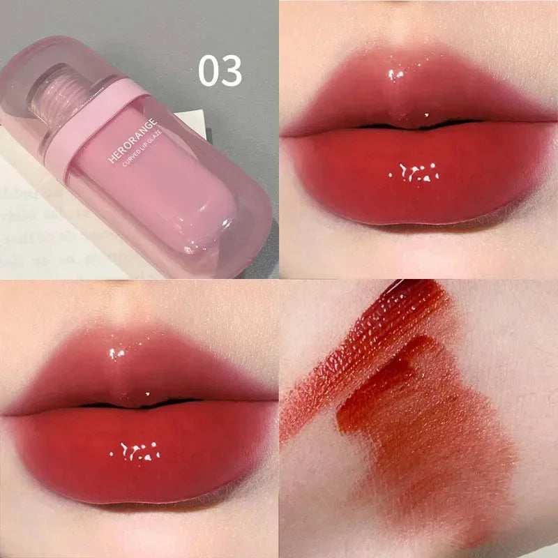 Red Brown Matte Velvet Lip Gloss Waterproof Liquid Lipstick Non-stick Cup Lips Tint Mud Makeup Rose Peach Lip Glaze Cosmetics Qme B03