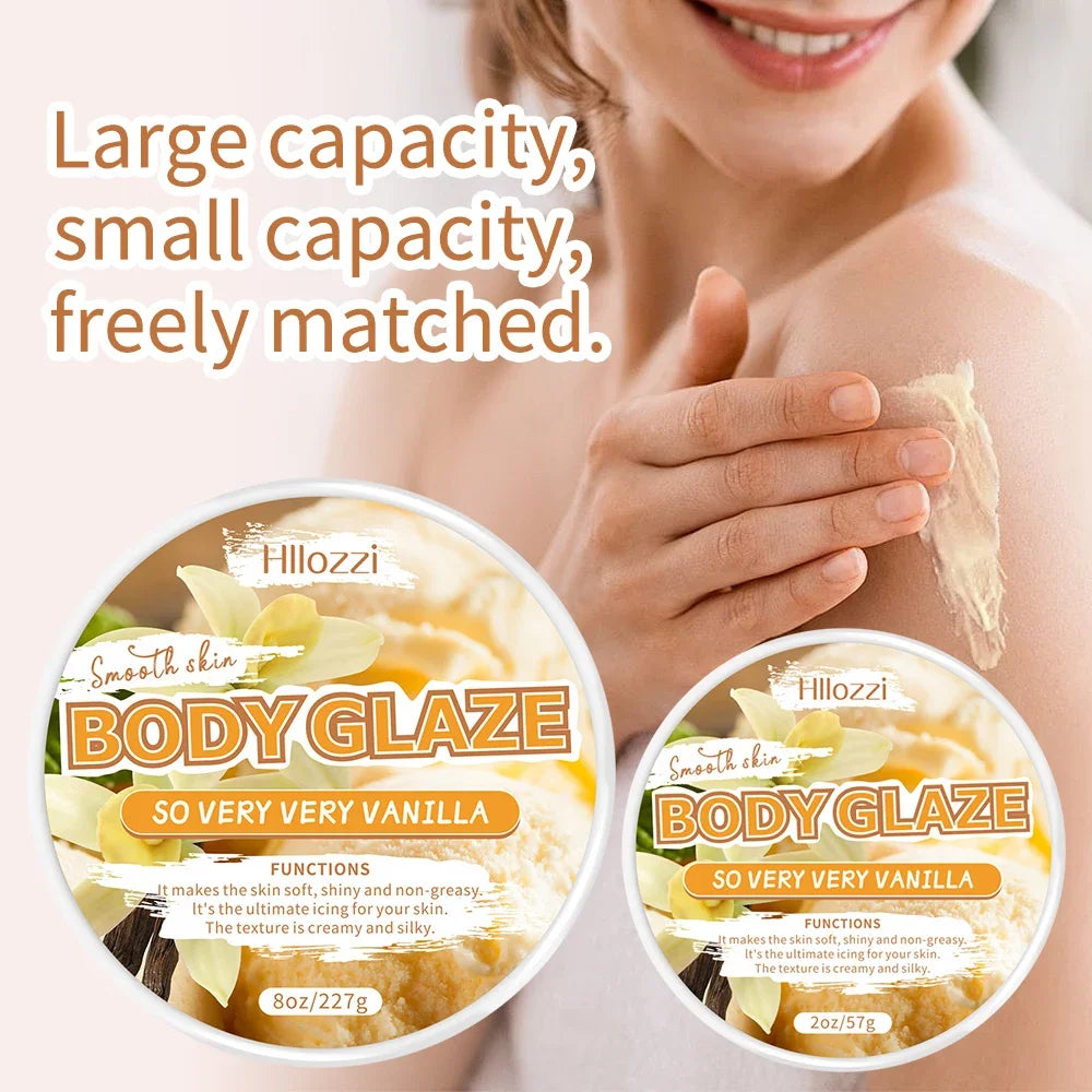Vanilla Body Glaze Nourishing Moisturizing Skin Care Butter Qme